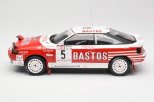 Toyota Celica GT-Four ST165 #5 R. Verreydt / G. Biar Haspengouw Rally 1990 IXO 1:18 18RMC119 Metal — billede 3 af 6