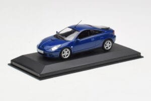 Toyota Celica T200 Mørkeblå Minichamps 1:43 TOYOTA006 Metal — billede 2 af 4