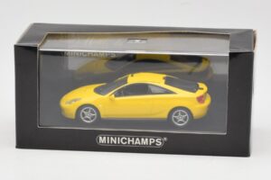 Toyota Celica T230 Gul Minichamps 1:43 430168924 Metal — billede 4 af 4