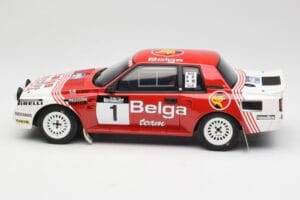 Toyota Celica Twin-Cam Turbo Team Belga #1 J. Kankkunen / F. Gallagher Haspengouw Rally 1995 Otto 1:18 OT1143 Resin — billede 3 af 6