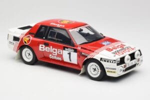 Toyota Celica Twin-Cam Turbo Team Belga #1 J. Kankkunen / F. Gallagher Haspengouw Rally 1995 Otto 1:18 OT1143 Resin — billede 4 af 6