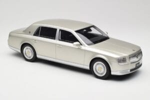 Toyota Century Silver Metallic Kyosho 1:18 KSR18036S Metal — billede 4 af 6