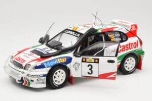 Toyota Corolla WRC #3 C. Sainz / L. Moya Safari Rally 1999 AUTOart 1:18 89982 Metal — billede 2 af 8