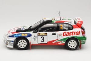 Toyota Corolla WRC #3 C. Sainz / L. Moya Safari Rally 1999 AUTOart 1:18 89982 Metal — billede 4 af 8