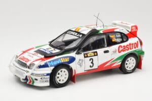 Toyota Corolla WRC #3 C. Sainz / L. Moya Safari Rally 1999 AUTOart 1:18 89982 Metal