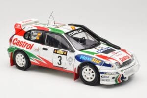 Toyota Corolla WRC #3 C. Sainz / L. Moya Safari Rally 1999 AUTOart 1:18 89982 Metal — billede 6 af 8