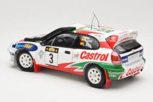 Toyota Corolla WRC #3 C. Sainz / L. Moya Safari Rally 1999 AUTOart 1:18 89982 Metal — billede 7 af 8