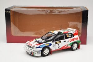 Toyota Corolla WRC #3 C. Sainz / L. Moya Safari Rally 1999 AUTOart 1:18 89982 Metal — billede 8 af 8