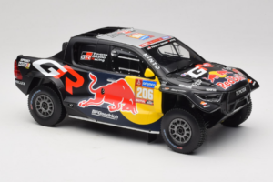 Toyota GR DKR Hilux Evo #206 L. Moraes / A. Monleon Rally Dakar 2024 IXO 1:18 18RMC238A Metal — billede 4 af 6
