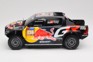Toyota GR DKR Hilux Evo #216 S. Quintero / D. Zenz Rally Dakar 2024 IXO 1:18 18RMC238B Metal — billede 3 af 6