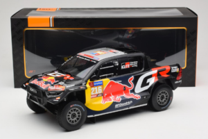 Toyota GR DKR Hilux Evo #216 S. Quintero / D. Zenz Rally Dakar 2024 IXO 1:18 18RMC238B Metal — billede 6 af 6