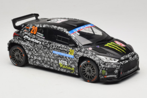 Toyota GR Yaris Rally2 #20 O. Solberg / E. Edmondson Rally Monte Carlo 2025 IXO 1:18 18RMC232 Metal — billede 4 af 6