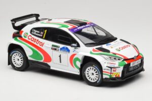 Toyota GR Yaris Rally2 #1 C. Ingram / R. Whittock Voyonic Grampian Forest Rally 2024 IXO 1:18 18RMC213 Metal — billede 4 af 6