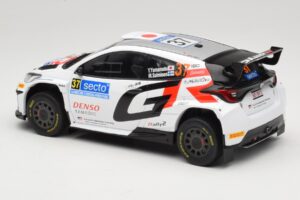 Toyota GR Yaris Rally2 #37 Y. Yamamoto Rally Finland 2024 IXO 1:18 18RMC212A Metal — billede 5 af 6