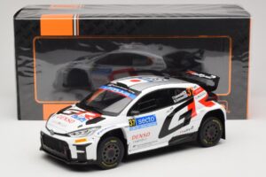 Toyota GR Yaris Rally2 #37 Y. Yamamoto Rally Finland 2024 IXO 1:18 18RMC212A Metal — billede 6 af 6