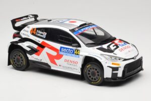Toyota GR Yaris Rally2 #44 H. Kogure Rally Finland 2024 IXO 1:18 18RMC212B Metal — billede 4 af 6