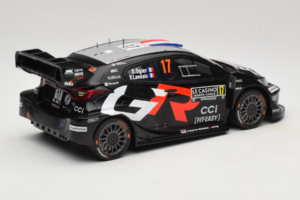 Toyota GR Yaris WRC #17 S. Ogier / V. Landais Rally Monte Carlo Winner 2025 IXO 1:18 18RMC229A Metal — billede 2 af 6