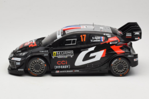 Toyota GR Yaris WRC #17 S. Ogier / V. Landais Rally Monte Carlo Winner 2025 IXO 1:18 18RMC229A Metal — billede 3 af 6