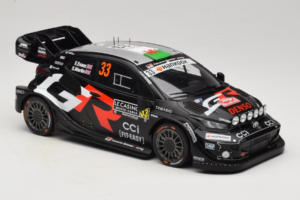 Toyota GR Yaris WRC #33 E. Evans / S. Martin Rally Monte Carlo 2025 IXO 1:18 18RMC229B Metal — billede 4 af 6