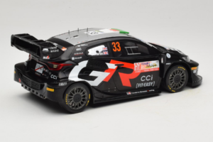 Toyota GR Yaris Rally1 #33 E. Evans / S. Martin Rally Japan Winner 2024 IXO 1:18 18RMC227 Metal — billede 2 af 6
