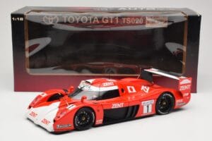 Toyota GT-One TS020 GT1 #1 M. Brundle / E. Collard / V. Sospiri 24 Hours of Le Mans 1999 AUTOart 1:18 89986 Metal — billede 6 af 6