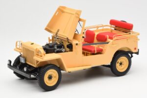 Toyota Land Cruiser BJ Beige Kyosho 1:18 08959BE Metal — billede 2 af 8