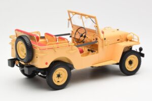 Toyota Land Cruiser BJ Beige Kyosho 1:18 08959BE Metal — billede 3 af 8