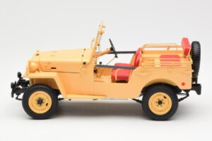 Toyota Land Cruiser BJ Beige Kyosho 1:18 08959BE Metal — billede 4 af 8