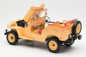 Toyota Land Cruiser BJ Beige Kyosho 1:18 08959BE Metal — billede 5 af 8