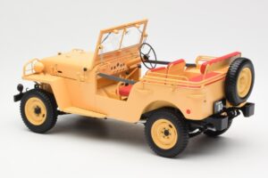 Toyota Land Cruiser BJ Beige Kyosho 1:18 08959BE Metal — billede 7 af 8