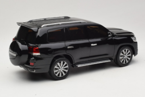 Toyota Land Cruiser LC200 Sort Kengfai 1:18 KF024-13 Metal — billede 3 af 8