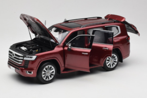 Toyota Land Cruiser LC300 ZX Rød LCD 1:18 LCD18013-ZX-RE Metal — billede 2 af 8