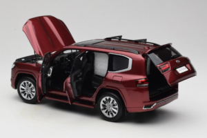 Toyota Land Cruiser LC300 ZX Rød LCD 1:18 LCD18013-ZX-RE Metal — billede 5 af 8