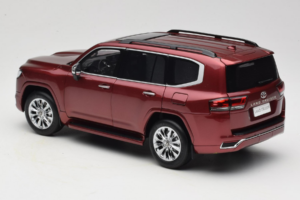 Toyota Land Cruiser LC300 ZX Rød LCD 1:18 LCD18013-ZX-RE Metal — billede 7 af 8