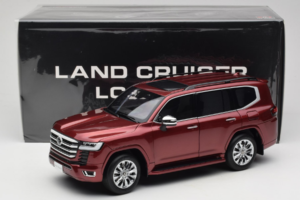 Toyota Land Cruiser LC300 ZX Rød LCD 1:18 LCD18013-ZX-RE Metal — billede 8 af 8
