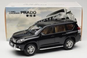 Toyota Land Cruiser Prado J150 Sort Paudi Model 1:18 623132-BK Metal — billede 8 af 8
