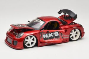 Toyota MR2 Spyder ZZW30 Tuned Rød Jada 1:18 63194 Metal — billede 2 af 8