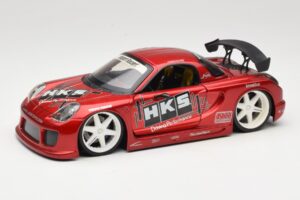 Toyota MR2 Spyder ZZW30 Tuned Rød Jada 1:18 63194 Metal