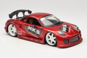Toyota MR2 Spyder ZZW30 Tuned Rød Jada 1:18 63194 Metal — billede 6 af 8