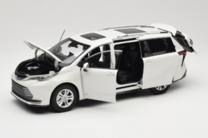 Toyota Sienna XL30 Hvid OEM 1:18 TOYOTA013 Metal — billede 2 af 8