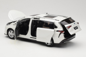 Toyota Sienna XL30 Hvid OEM 1:18 TOYOTA013 Metal — billede 5 af 8