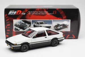 Toyota Sprinter Trueno AE86 New Initial D Movie Legend 1 AUTOart 1:18 78798 Metal — billede 8 af 8