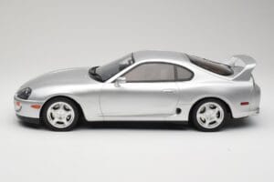 Toyota Supra A80 Sølv Kyosho 1:12 KSR12006S Resin — billede 3 af 6