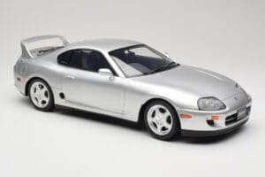 Toyota Supra A80 Sølv Kyosho 1:12 KSR12006S Resin — billede 4 af 6