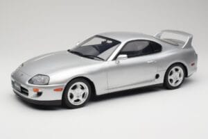 Toyota Supra A80 Sølv Kyosho 1:12 KSR12006S Resin