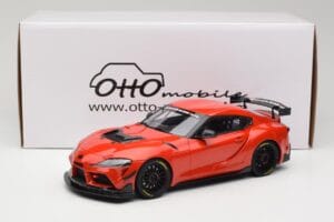 Toyota GR Supra A90 GT4 100 Edition Plasma Orange Otto 1:18 OT1123 Resin — billede 6 af 6