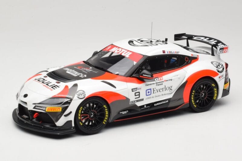 Toyota Supra A90 GT4 #9 E. Cheli / E. Joulie FFSA GT4 France 2020 Otto 1:18 OT1122 Resin