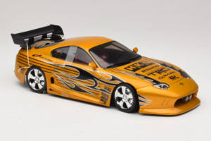 Toyota Supra A80 Guld Tunerz Edition Hot Wheels 1:18 B6091 Metal — billede 5 af 7