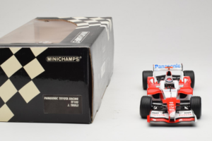 Toyota TF105 #16 J. Trulli Panasonic Toyota Racing 2005 Minichamps 1:18 100050016 Metal — billede 6 af 7