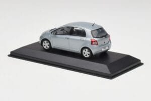 Toyota Yaris Mk2 Glacier Blå Minichamps 1:43 TOYOTA001 Metal — billede 3 af 4